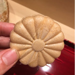 銀座 しのはら - フォアグラと牡蠣のゼリー入り最中