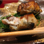 銀座 しのはら - 身が1.5cmを超える厚さの琵琶湖鰻