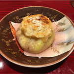 銀座 しのはら - 白胡麻味噌イチジク