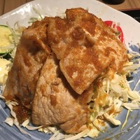 赤坂 ざんまい - 豚生姜焼きアップ