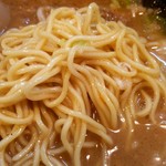 らーめん 夢屋台 - 細めの麺