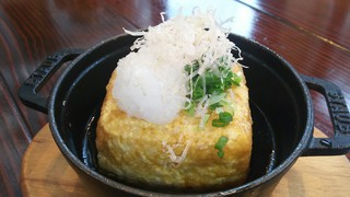 Isoroku - 出汁が浸み込んでいます。揚げ出し豆腐