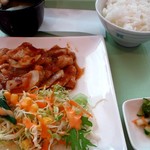 だんらん食堂 - 生姜焼き定食