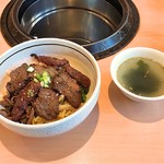 ぎゅう苑 - 2016 11 ソフトロース ビビンバ&焼肉