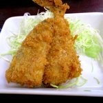 女良食堂 - アジフライ！