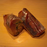 鮨処 つく田 - 鯵。