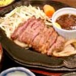 ステーキハウス　テイスティ - ステーキランチ。大根おろしのソースがさっぱりしてGOOD