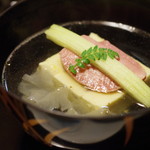 京洛肉料理 いっしん - 塩漬けタンの椀