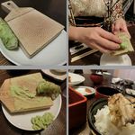 うなぎ亭 友栄 - 本山葵