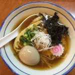 鳥そば 真屋 - 16’アゴの出汁そば　岩海苔仕様