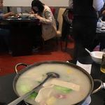 上海姥姥 - 鴨と筍と豆腐のスープ　52元（884円）