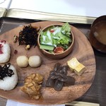 はんなり抹茶カフェ - おにぎりプレート