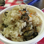 久保田水産 - 牡蠣ごはん