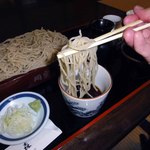 そば屋 長森 - 濃いめの江戸前の汁が合う