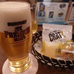 サントリー 天然水のビール工場 東京・武蔵野ブルワリー - プレモルとのマリアージュはクラッツ枝豆