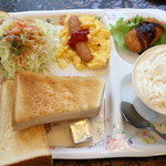 ラビン - 本日のモーニング　スクランブルエッグ系Ver