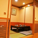 菊鮨 - 店内（座敷）