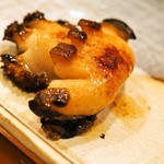 菊鮨 - アワビ バター焼き