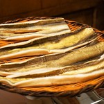 菊鮨 - 煮上がったばかりの穴子