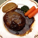 ホテル華の湯 - 子ども用ハンバーグ