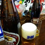 Nakamuraya Saketen - 瓶ビールで乾杯！