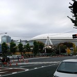 もつ焼 でん - おまけ：本郷～水道橋に向かうと東京ドームが見えてきますよ♪