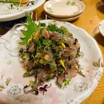 居酒屋 さち呼 - あじのたたき