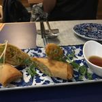 EAST Modern Asian Eatery - Yoshi's Spring Rolls　36元（648円）