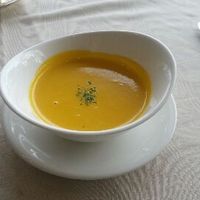 フランス料理レストラン ベルビュー - カボチャのポタージュ