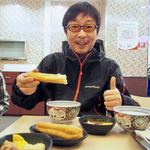 Yoshinoya - 牛肉白粥朝定食　12元（184円）
            歯肉白粥朝定食　10元（170円）