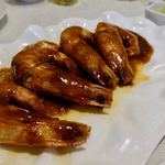 燕雲楼 - 車エビのとろ火煮込み　１つ58元（986円）