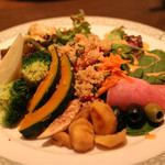 ランチのサラダバーから★