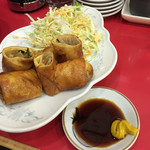 大阪王将 - 玉子春巻き2本