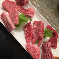 みやび 六本木店 - 黒毛和牛(A5)特上ランチ(希少部位盛合せ)大盛り 4200円