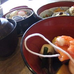 韻松亭 - テーブル席・やっさんの快気祝い（2015/06/16）