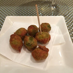 創作イタリアン Gemelli - オリーブのフリット 白ワインにぴったり