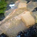 料理屋 あがる - 平目アップ