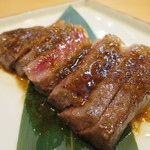 料理屋 あがる - イチボのステーキアップ