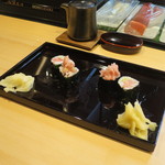 料理屋 あがる - 寿司はこのように提供されます
