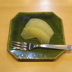 料理屋 あがる - 桃のコンポート