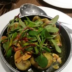 海老とマッシュルーム