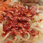 ラーメン二郎 - 粗挽き唐辛子エリア