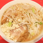 ラーメン二郎 - ラーメン小＋野菜ニンニク