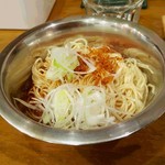 UMAMI SOUP Noodles 虹ソラ - 味付替玉（小エビガーリック）（2016年11月24日）