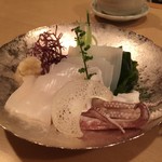 鮨 ENJI - 赤イカの刺し身