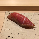 すし宮川  - とろのづけ