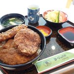 ヨーロッパ軒 - 大トリオ丼 \1,200