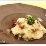 たん焼 松下 - 自然薯とたん昆布〆とろろ和え