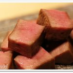 たん焼 松下 - 黒毛和牛厚切りたんの炭火焼き