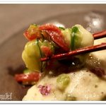 たん焼 松下 - 自然薯とたん昆布〆とろろ和え